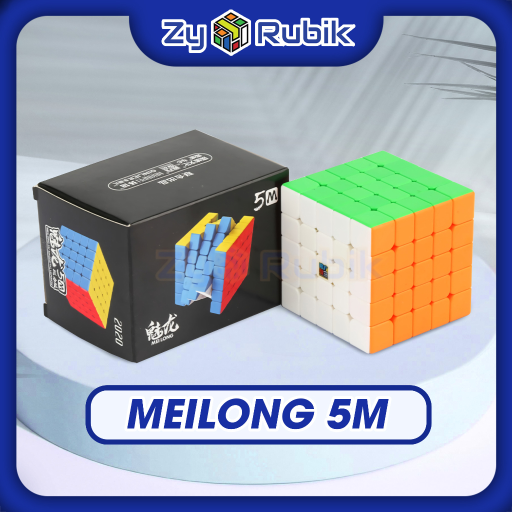 Rubik 5x5 moyu meilong 5m m series moyu m meilong m rubic 5 tầng nam châm stickerless - zyo rubik