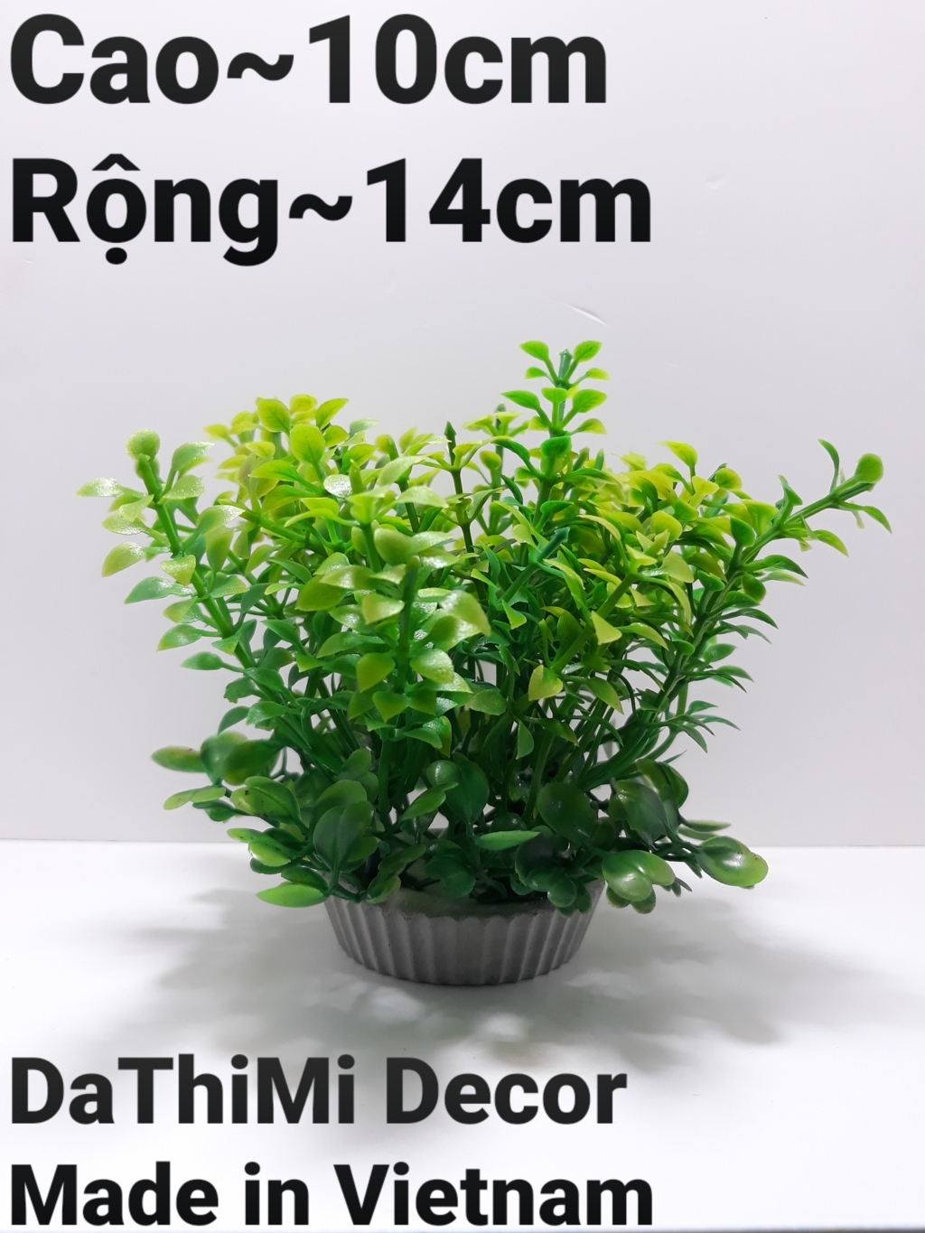 Cây cỏ nhựa , cây rong nhựa 2 tầng trang trí hồ cá, bể cá, tiểu cảnh, bàn làm việc, bàn học.