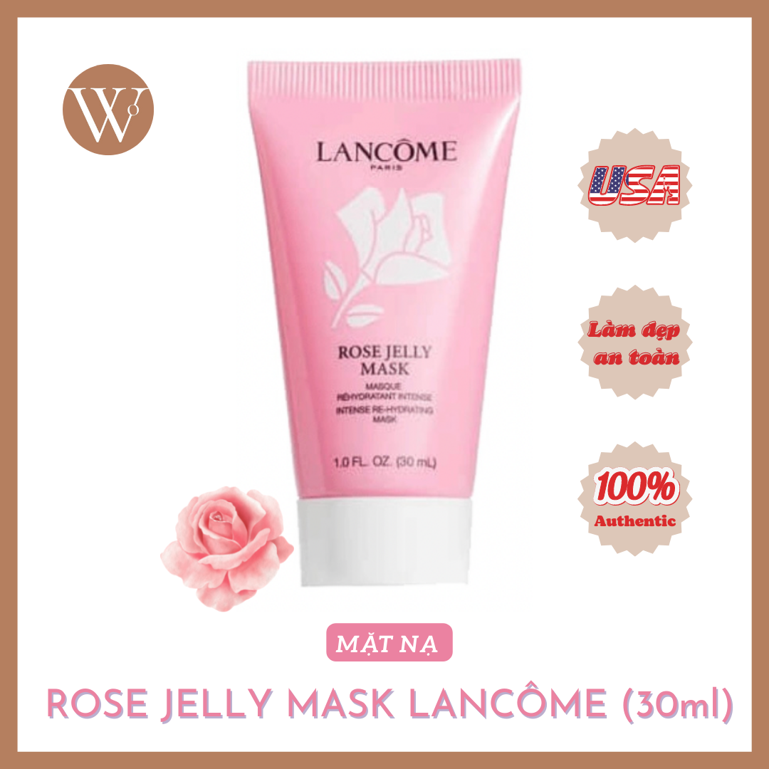 Mặt nạ rose jelly mask Lancôme 30ml no box
