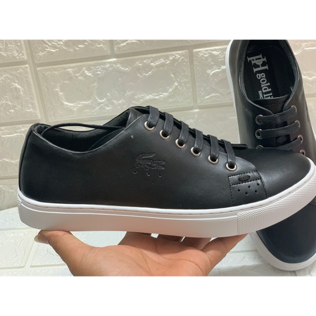 Giày thể thao nam da bò cao cấp Giày Thể Thao Sneaker Da Bò Nguyên Tấm