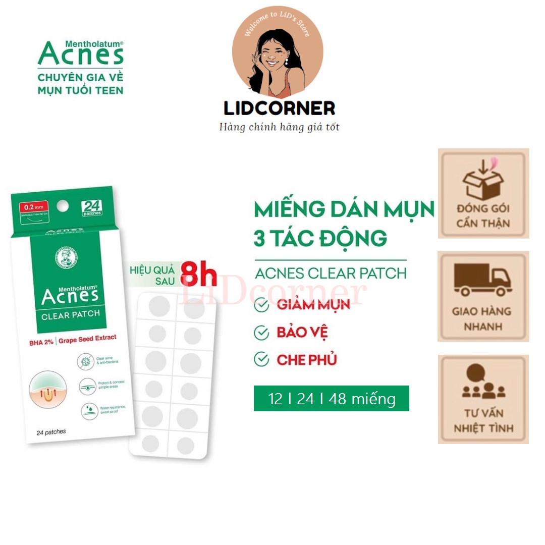 Miếng Dán Mụn Acnes Clear Patch