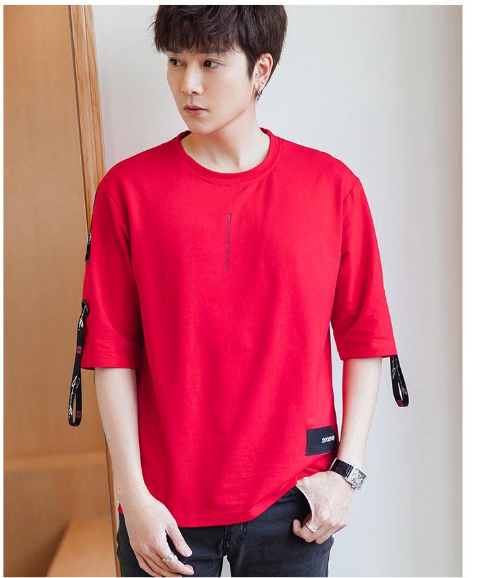 Áo thun nam tay lỡ LoCa 100% cotton cao cấp thấm hút mồ hôi tốt TTL1