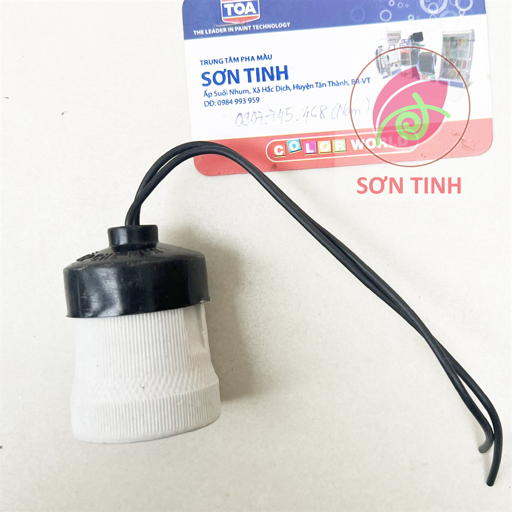 Đuôi sứ chịu nhiệt có dây nắp che mưa an toàn SOPOKA V3/2