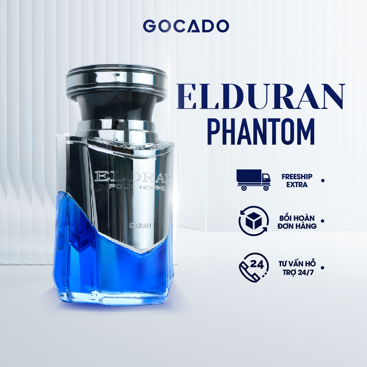 Nước hoa ô tô cao cấp gocado - el duran phantom