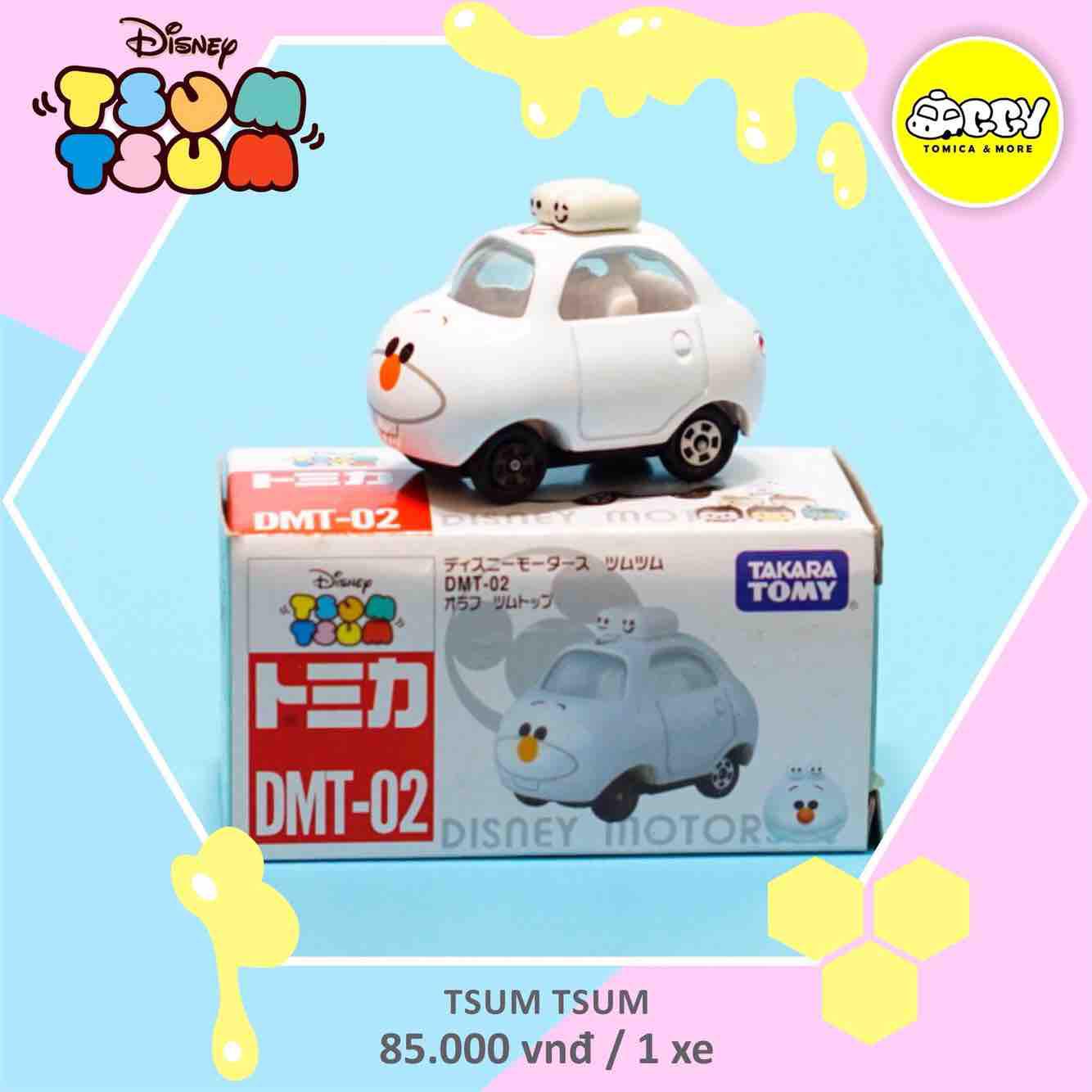 Xe mô hình Disney Tomica Tsum Tsum Frozen - Olaf