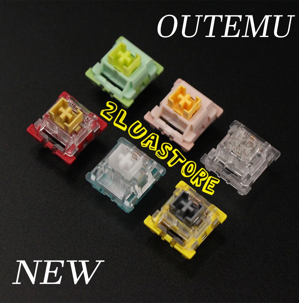 Công tắc bàn phím cơ Switch Outemu silent Peach v2 Outemu Silent Ocean Outemu Lemon Outemu Silent Lime v2 Outemu Peach Outemu Tom Outemu Cream Yellow Crystal peach silent Outemu Dopamine Silent