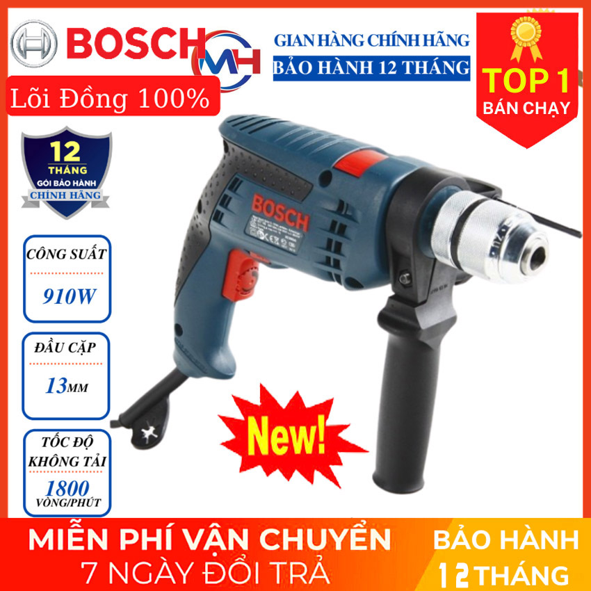 Máy khoan điện cầm tay 13re boss - khoan bê tông , khoan sắt, khoan gỗ, khoan kim loại