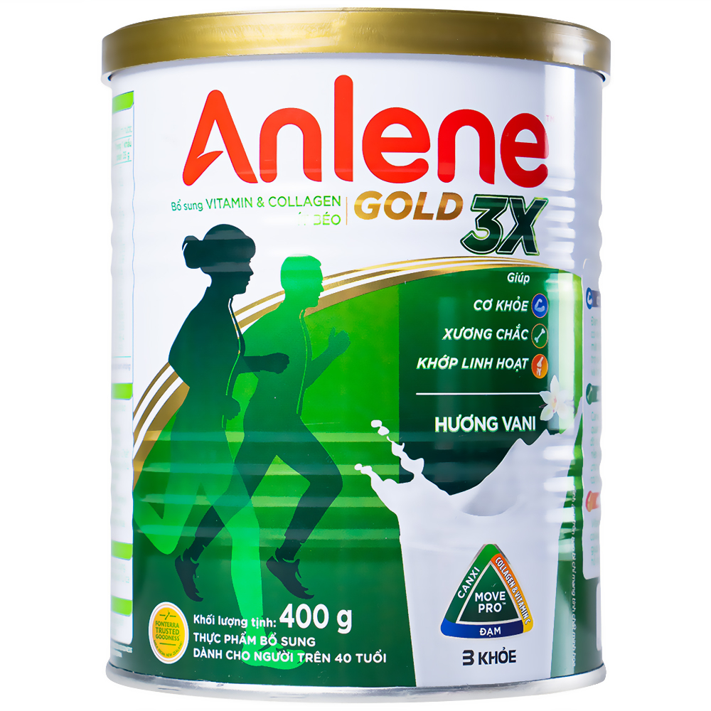Sữa bột Anlene gold Movepro Hương Vani lon 400g