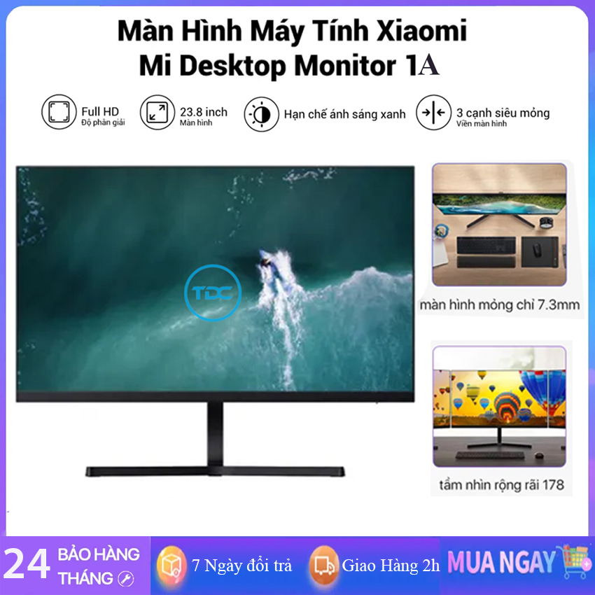Màn hình vi tính Xiaomi Redmi Desktop Monitor 27 inch, 24 inch, 22 inch Phẳng / IPS / Tần số 75Hz / FHD 1080P - Bảo hành 24 tháng