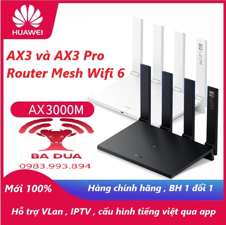 Bộ phát wifi mesh wifi 6 huawei tc7102 tc7206 tc7208 ax3 pro ax3000