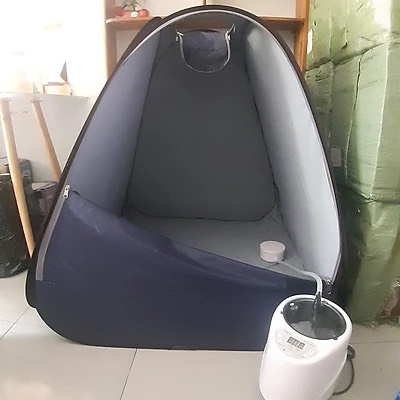 Bộ xông hơi tại nhà gồm lều tam giác và nồi xông hơi Hero chính hãng