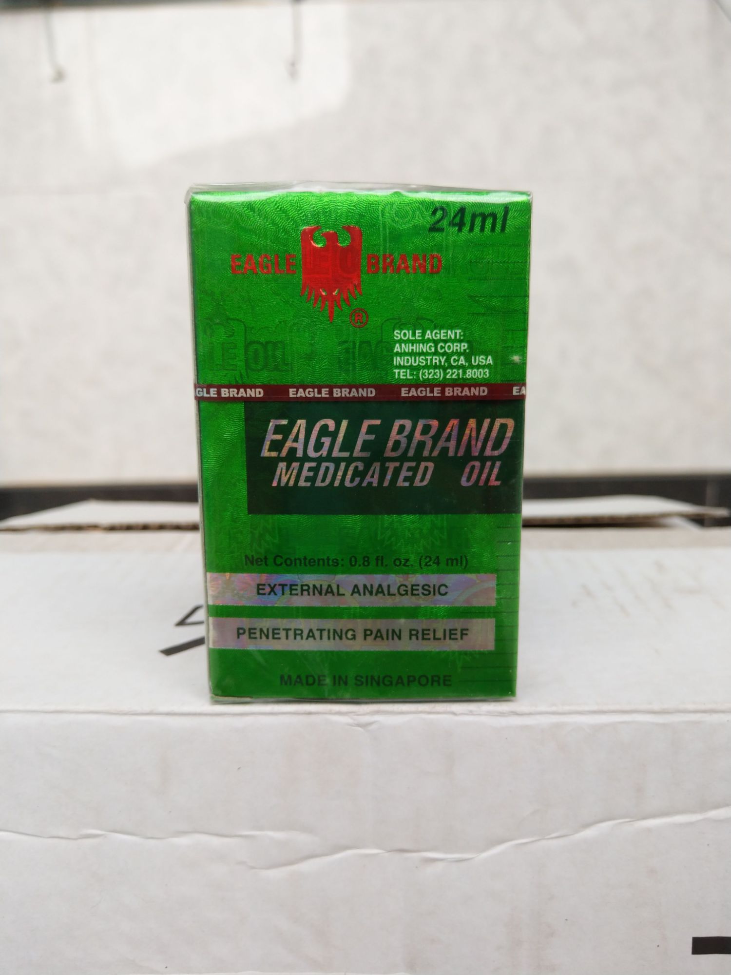 Dầu Gió Xanh EAGLE BRAND Nhập Từ Mỹ (Hàng Thật 100%)