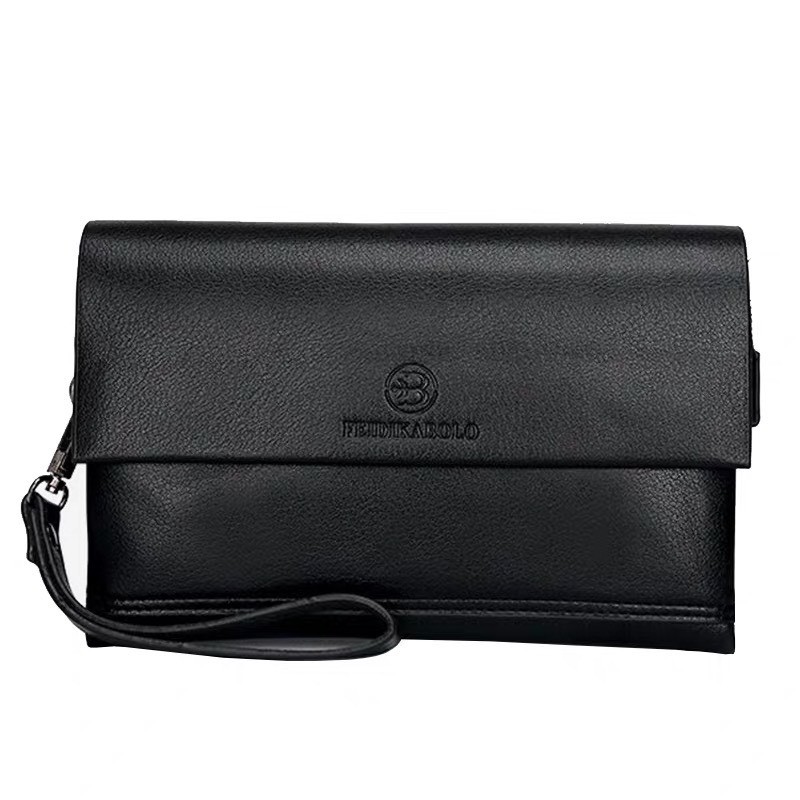 Vi bóp cầm tay (cắp nách) nam cao cấp (size:22*14*5 cm)