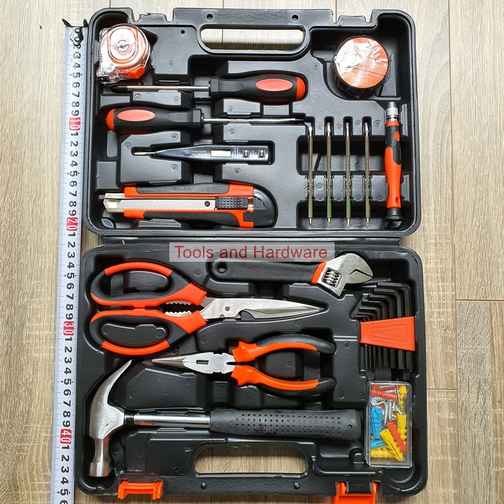 Bộ đồ nghề sửa chữa đa năng, Bộ Đồ Nghề Đa Năng, Hộp Đựng Dụng Cụ Sửa Chữa Đa Năng, Phù Hợp Sửa Chữa Mọi Việc Trong Nhà và Văn Phòng.