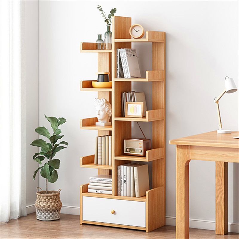 Giá sách IGA hình cây có hộc đừng đồ phong cách Nordic - GP171