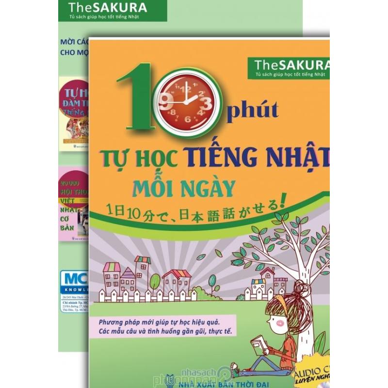 Mua 10 phút tự học tiếng Nhật mỗi ngày