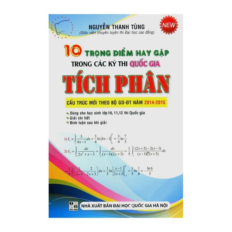 Mua 10 Trọng Điểm Hay Gặp Trong Các Kỳ Thi Quốc Gia Tích Phân