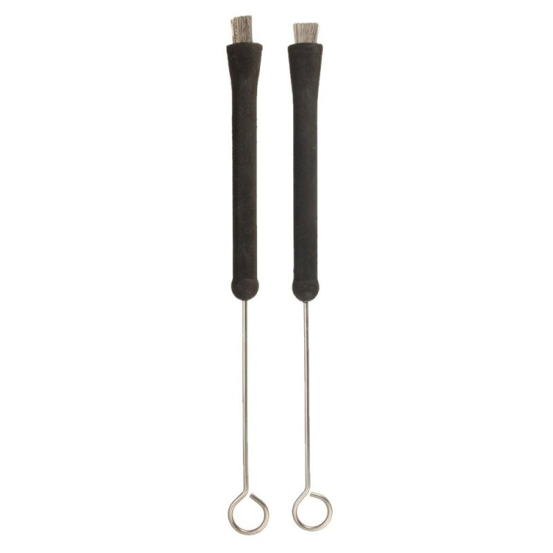 1Pair Retractable Jazz Drum Brush Electronic Snare Drums Rubber Handle Loop End - intl