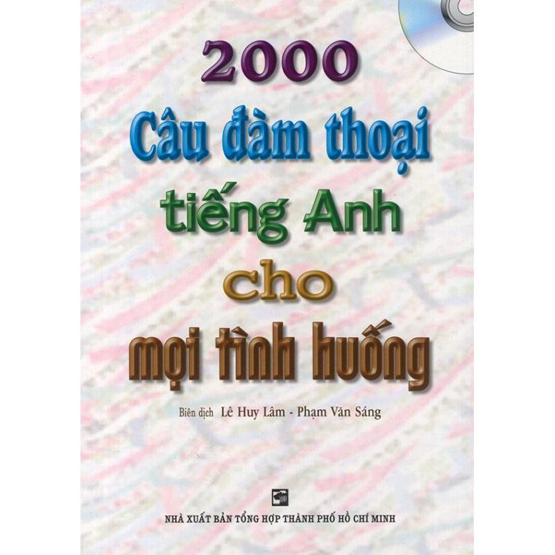 Mua 2000 câu đàm thoại tiếng Anh cho mọi tình huống (kèm CD)