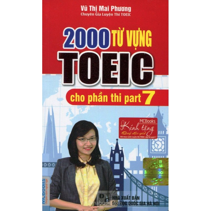 Mua 2000 từ vựng TOEIC cho phần thi part 7 ( cô mai phương)