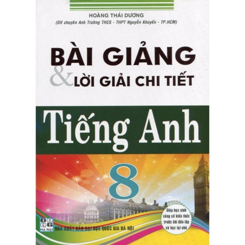 Mua Bài Giảng Và Lời Giải Chi Tiết Tiếng Anh 8