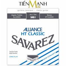 Bộ dây đàn cổ điển Classic Guitar Savarez High Tension 540J Alliance HT