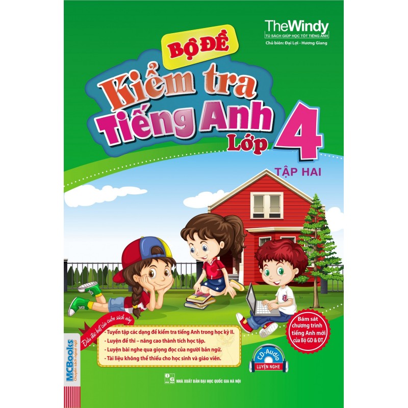 Mua Bộ đề kiểm tra tiếng anh lớp 4 T2