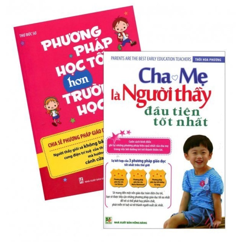 Mua Bộ Phương Pháp Học Tốt Hơn Trường Học Tốt + Cha Mẹ Là
Người Thầy Đầu Tiên Tốt Nhất - Hoàng Hà, Thôi Hoa Phương, Thư
Đức Sơ