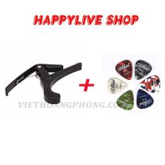 Capo đàn Ukulele/Guitar tặng phím gảy Alice - HappyLive Shop