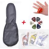 Combo Bao da Ukulele 1 lớp + Ukulele Shaker + Capo + Phím gảy Alice - HappyLive Shop