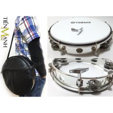 Giá Sốc Combo Trống lắc tay & Bao đựng Lục Lạc Gõ Bo Tambourine Yamaha MT6-102A (Trắng)  