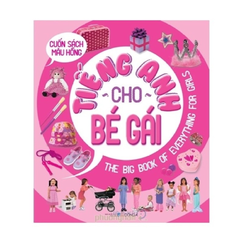 Mua Cuốn Sách Màu Hồng - Tiếng Anh Cho Bé Gái