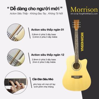Đàn Guitar Morrison MGW 405NA + bao 1 lớp  