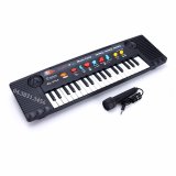 Đàn Piano cho bé Mq3700 có Micro chỉnh âm sành điệu (Đen phối trắng)