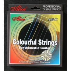 Dây đàn Guitar Acoustic A407C Colourful Strings - HappyLive Shop