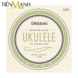 Bộ dây đàn ukulele d'addario nylon titanium soprano ej87s