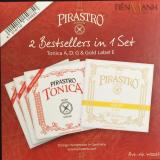 Bộ Dây Đàn Violin Pirastro Tonica Gold