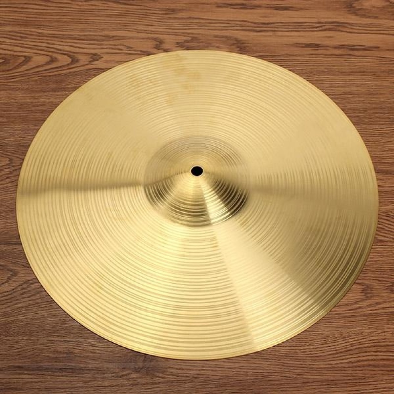 Drum kit brass cymbal 16 inch Gold - intl
