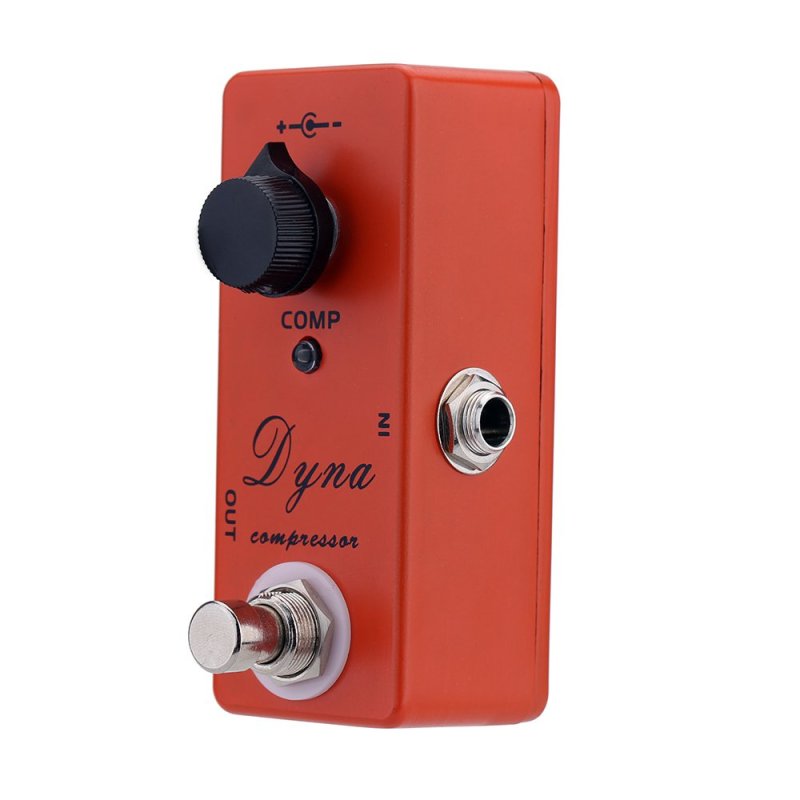 Dyna Compressor Electric Guitar Effect Pedal Mini Single Effect
with True Bypass - Intl