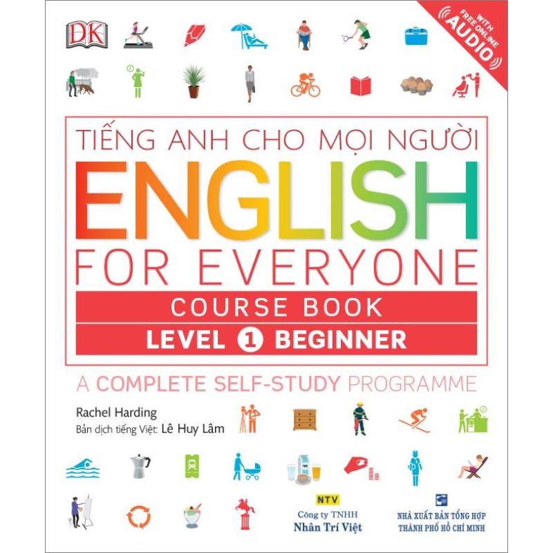 Mua English for Everyone – Level 1 Beginner – Course Book (kèm CD)