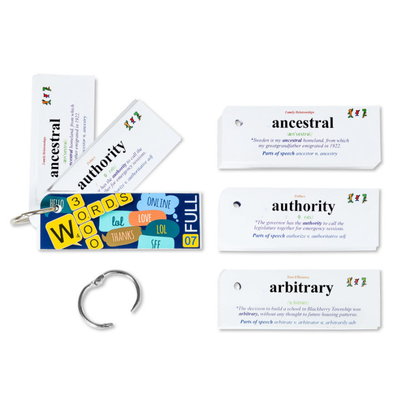 Mua Flashcard 3000 từ thông dụng của OXFORD chất lượng cao (07C)