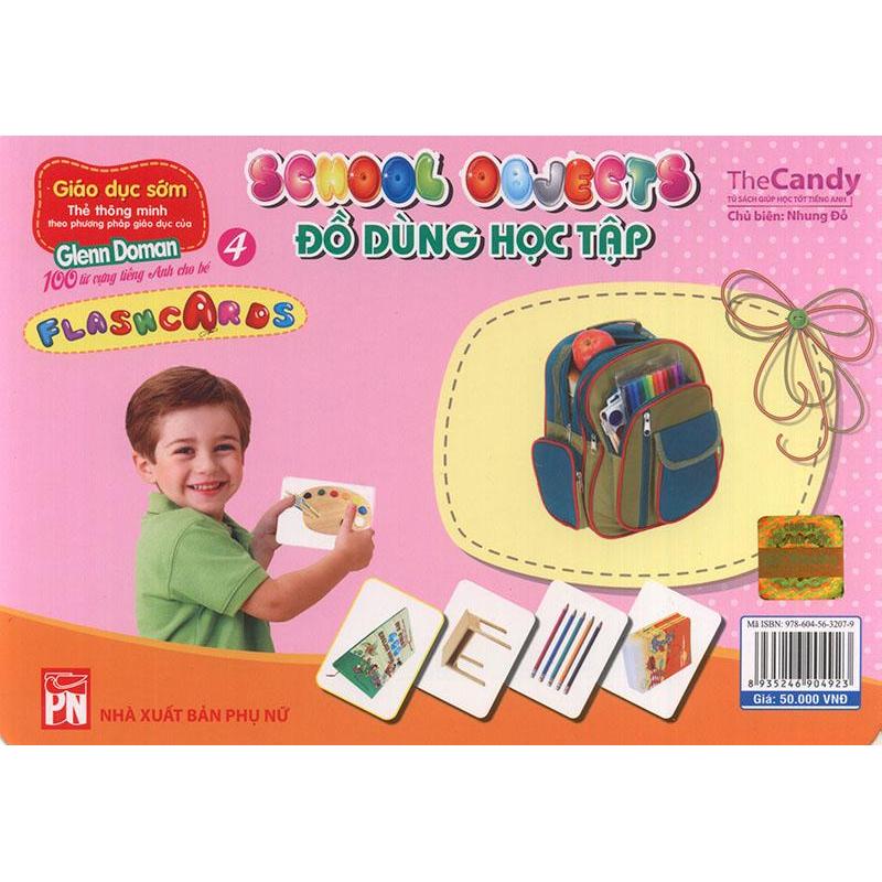 Mua Flashcard School Objects - Đồ dùng học tập
