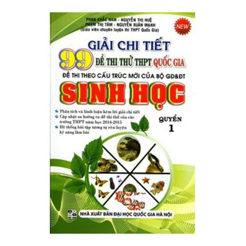 Mua Giải Chi Tiết 99 Đề Thi Thử Quốc Gia Sinh Học