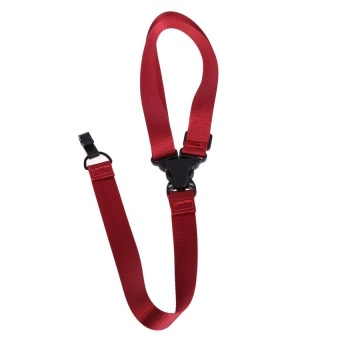 HLY Mega Adjustable Ukulele Strap With Hook For All Size Ukuleles (Red) - intl