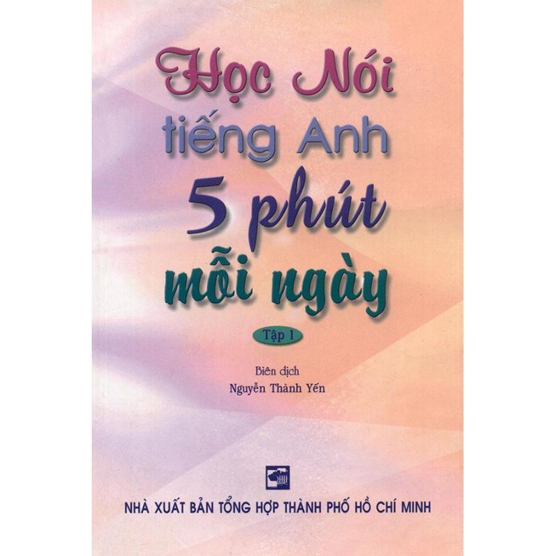 Mua Học nói tiếng Anh 5 phút mỗi ngày tập 1 (kèm CD)