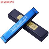 Kèn harmonica Kongsheng Tremolo Master key C (xanh)