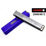 Kèn harmonica tremolo Hohner Osean Star key C Bạc