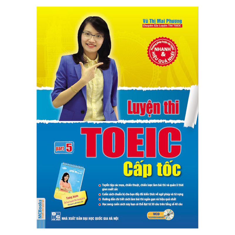 Mua Luyện thi TOEIC cấp tốc part 5 (Cô Mai Phương)