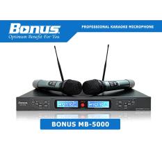 Micro karaoke không dây Bonus Audio MB-5000 hát cực hay, bảo hành chính hãng 12 tháng.