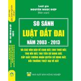 So sánh luật đất đai 2003 - 2013